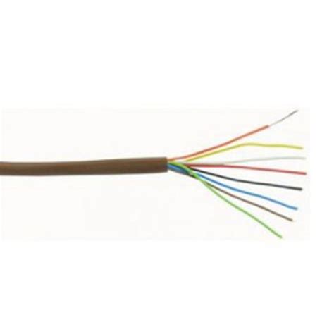 8 Core Alarm Cable Brown - Industrial Network Cable, Security Products ...