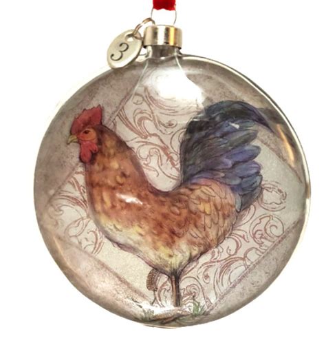 Pottery Barn Twelve Days of Christmas Glass Ornaments Day 3 - Etsy