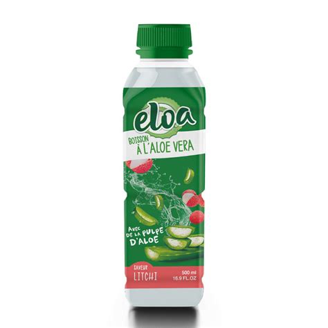 Eloa Boisson Pulpe Aloe Vera Litchi Ml Echantillon X