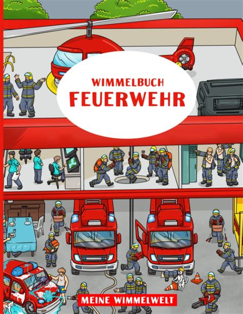 Buy Wimmelbuch Feuerwehr Das Gro E Feuerwehr Bilderbuch F R Kinder Ab