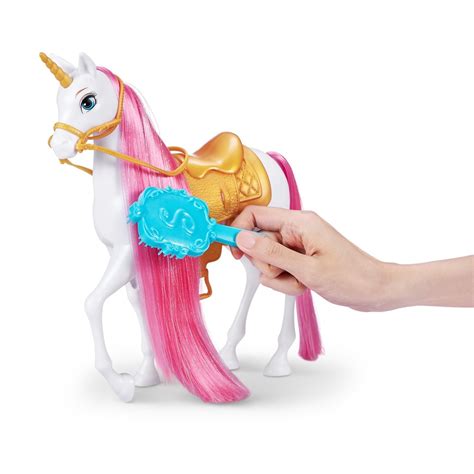 Ein Satz Mach Weiter Vergesslich Barbie Kutsche Mit Einhorn Schwer