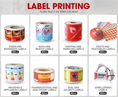 Inkjet Label Synthetic Paper Adhesive Sticker Roll Glossy Matt Labels For Lx2000 Tm 3500 C7500