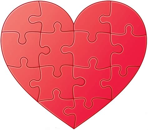 Printable Heart Graphics Free Customized Printable Heart Puzzles ღ