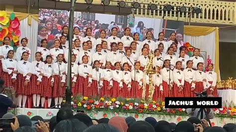 Sacred Heart Girls Hss Thalassery 137thannual Day Welcome Song Youtube