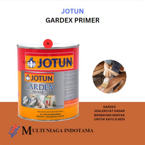 Jual Jotun Gardex Primer Cat Dasar Sealer Anti Alkali L Kg Cat