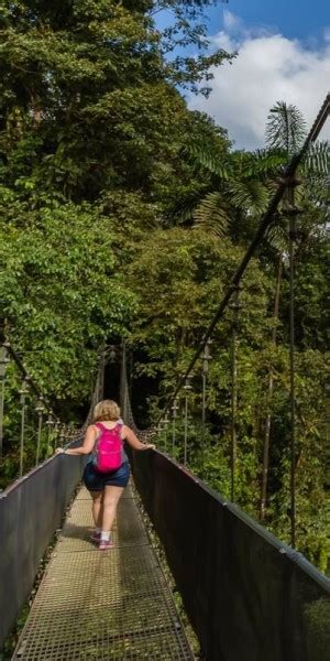 From La Fortuna Hanging Bridges Arenal Volcano With Lunch GetYourGuide