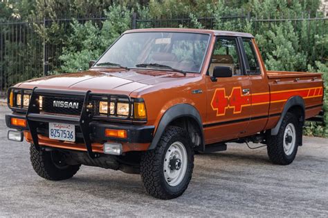 No Reserve 1984 Nissan 720 King Cab Deluxe 4x4 5 Speed For Sale On Bat Auctions Sold For