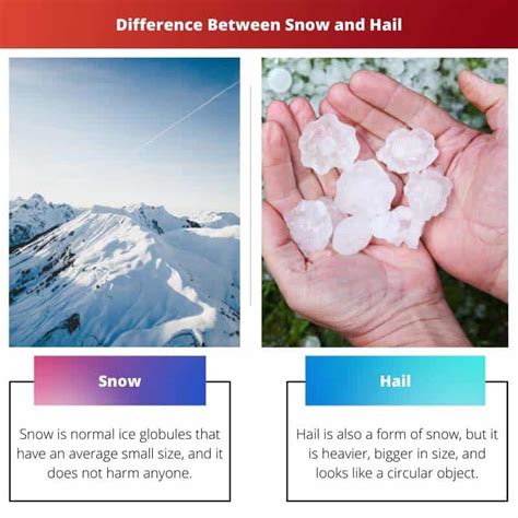 Snow vs Hail: Difference and Comparison