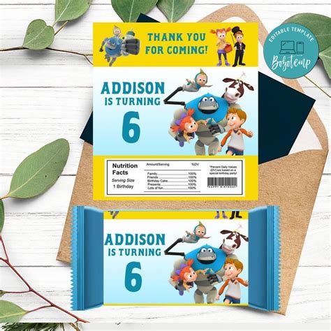 Apro Candy Bar Label Customizable Template Diy Bobotemp