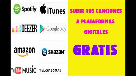 Cómo Subir Tus Canciones a Spotify iTunes Deezer TODAS LAS