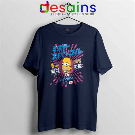 Homer Simpson Mr Sparkle Tshirt Rising Sun Tee Shirts