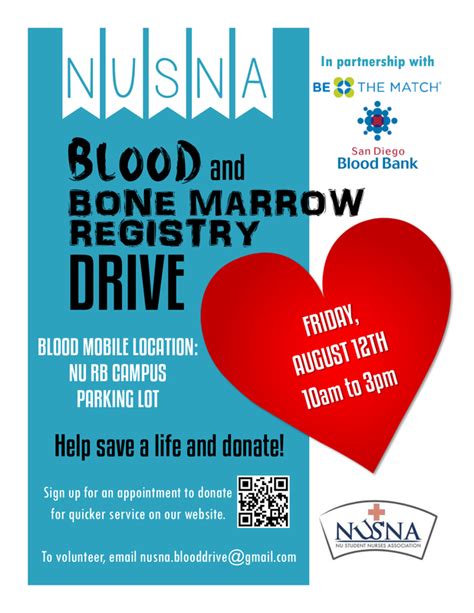 Blood Bone Marrow Registry Drive