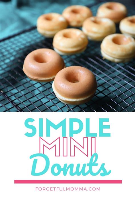 Simple Mini Donuts Maker Recipe Recipe Mini Donut Maker Recipes