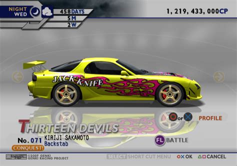 Tokyo Xtreme Racer Drift Backstab Livery Neos S Mazda Rx Gta