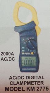 Ac Dc Digital Clampmeter Model Km 2775 At Best Price In Vadodara