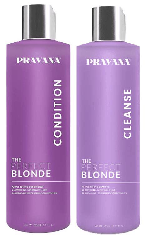 Pravana The Perfect Blonde Purple Toning Shampoo And Conditioner 10 1