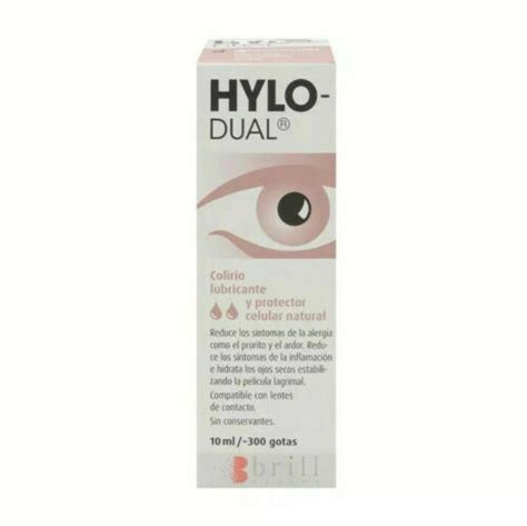 Hylo Dual Hylo-Protect Eye Drops 0.3oz Moisturising Dry Eye Allergy ...