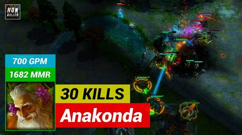 HoN Drunken Master Anakonda 700 GPM 1682 MMR NM YouTube