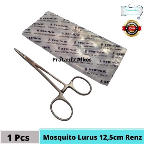 Jual Klem Mosquito 12 5 Cm Renz Mosquito Lurus Bengkok Halstead