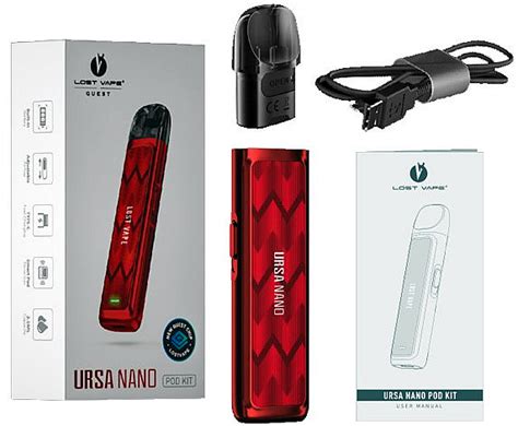 Lost Vape Ursa Nano Pod elektronická cigareta 800mAh VapeZone cz