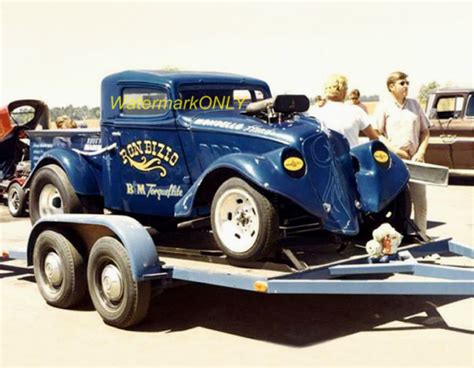 Ron Bizio B M 1933 Willys Pick Up 1960s A Gasser PHOTO 6 EBay