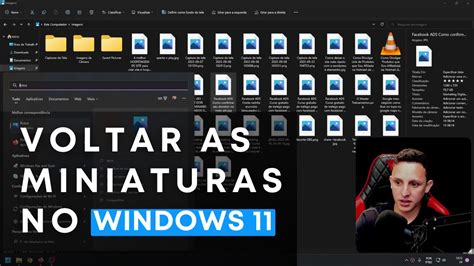 Como Voltar A Exibir As Miniaturas De Imagens E Pastas No Windows