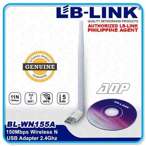 Lblink Bl Wn A Mbps Wireless N Usb Adapter Ghz Lb Link