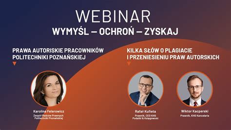 Webinar Wymyśl Ochroń Zyskaj Prawa autorskie Plagiat