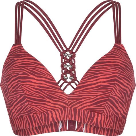 LingaDore Voorgevormde Triangel Bikini Top 7103TB Zebra Print 36A