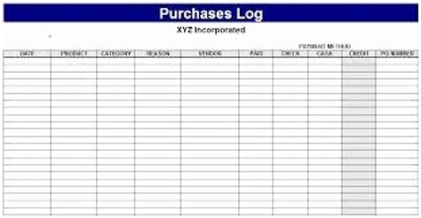 50 Purchase Order Tracking Excel Sheet Ufreeonline Template