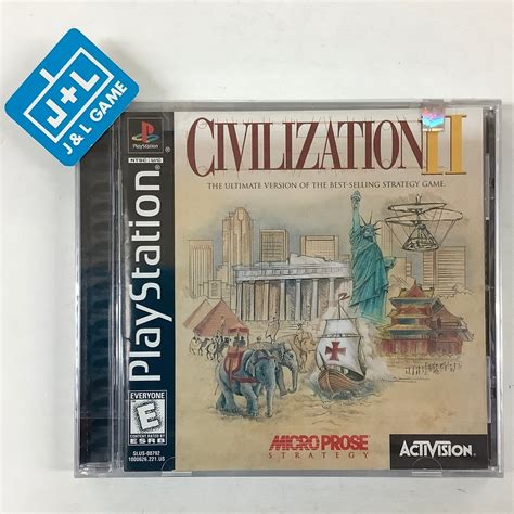 Civilization Ii Ps1 Playstation 1 Jandl Video Games New York City