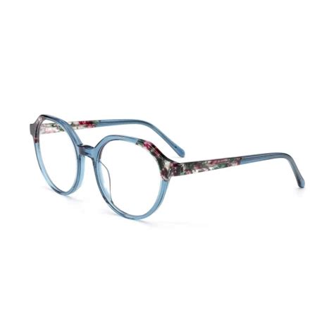 Gd Popular Model Custom Logo Lamination Acetate Eyeglasses Women