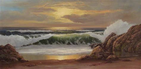 William Henry Blackman - Seascape, California Coast For Sale at 1stDibs