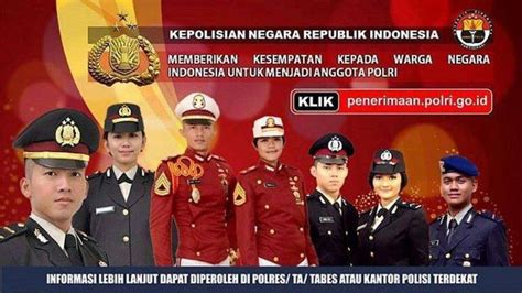 Pendaftaran Bintara Polri 2019 Dibuka Di Penerimaan Polri Go Id Ini