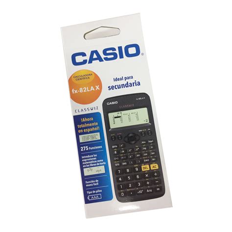 Calculadora Cient Fica Casio Fx La X F Se Libreria Moderna