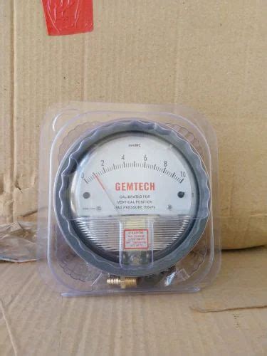 Model G Av Gemtech Differential Pressure Gage Range Inch W C