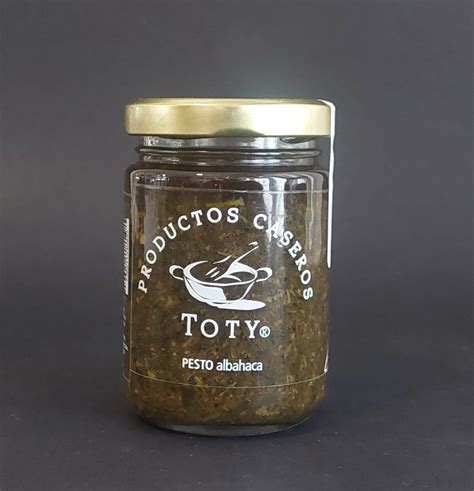 Pesto De Albahaca Grs Productos Toty Alkun Tostadur A