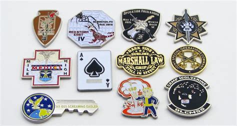 Custom Coins Cutouts And Shapes Quality Challenge Coins