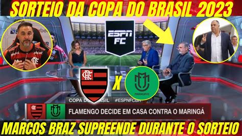 Flamengo Enfrenta O MaringÁ Pr Na Copa Do Brasil Sorteio Da Copa Do