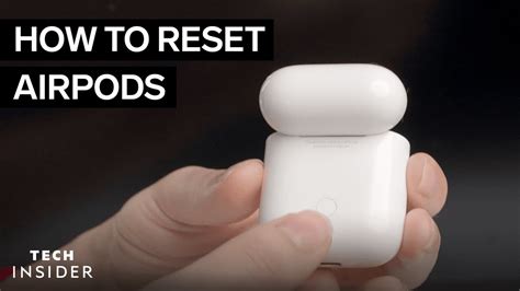 How To Reset Airpods Youtube