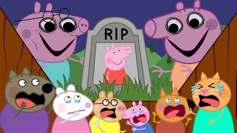 Zombie Apocalypse Zombies Appear At The Park Peppa Pig Funny