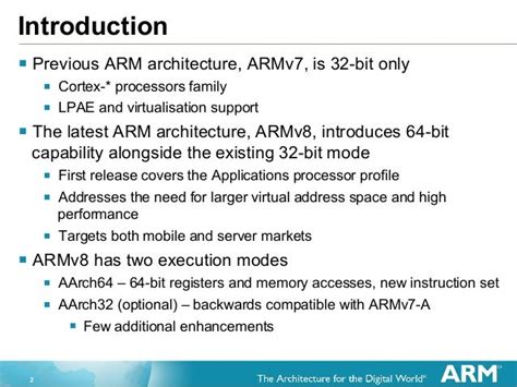 Linux on ARM 64-bit Architecture