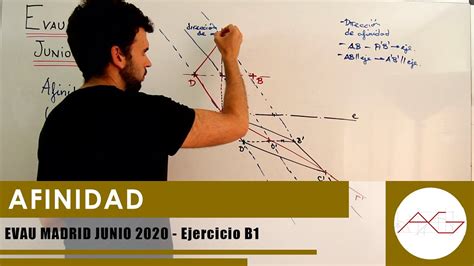 Evau Dibujo T Cnico Madrid Junio Ejercicio B Afinidad Youtube