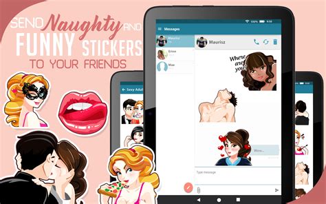 Sexy Adult Emoji Stickers For Couples Flirty Love Keyboard App App