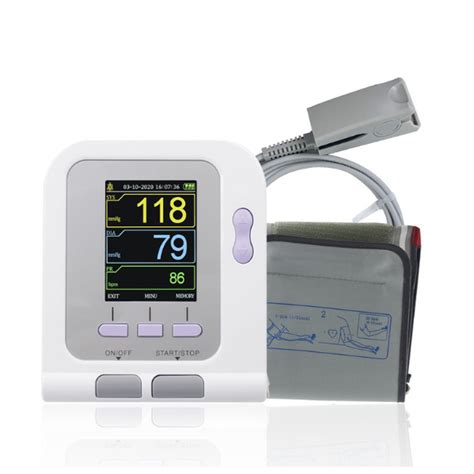 Contec 08A Digital Blood Pressure Monitor With SpO2 Oxyaider