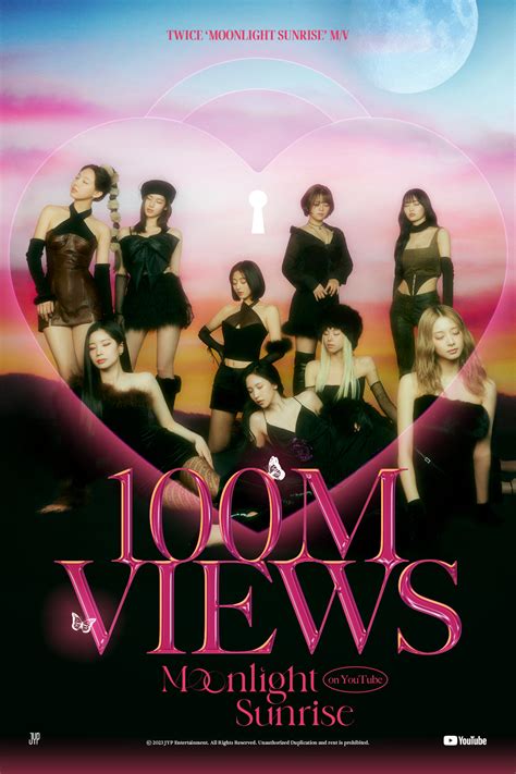 TWICE’s “MOONLIGHT SUNRISE” Becomes Their 23rd MV To Surpass 100 Million Views