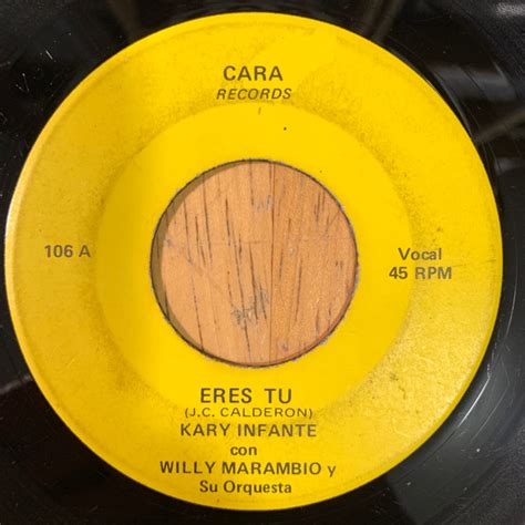 Kary Infante Con Willy Marambio Y Su Orquesta Eres Tu Grito Vinyl