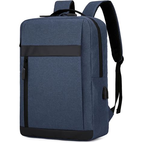 Mochila Para Notebooks De Hasta Impermeable Con Puerto Usb