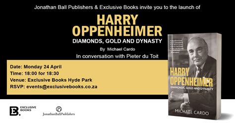 Harry Oppenheimer biography book launch | B Sharp Entertainment