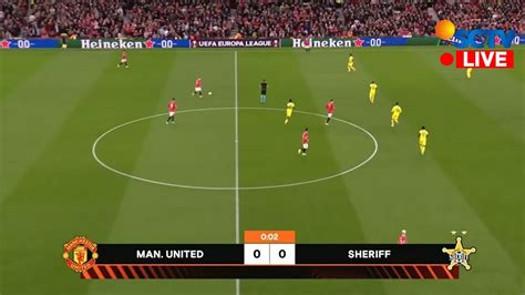 MANCHESTER UNITED VS SHERIFF TIRASPOL UEFA EUROPA LEAGUE 2022 2023